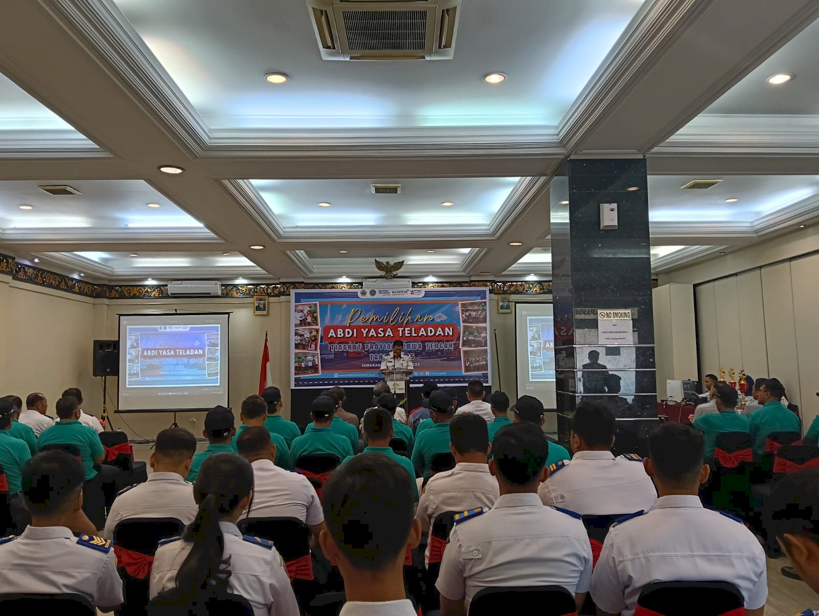Kepala Bidang Angkutan dan Kasie AOBT Dishub Klaten Menghadiri Acara Pemilihan Abdiyasa Teladan Tingkat Provinsi Jawa Tengah Tahun 2025