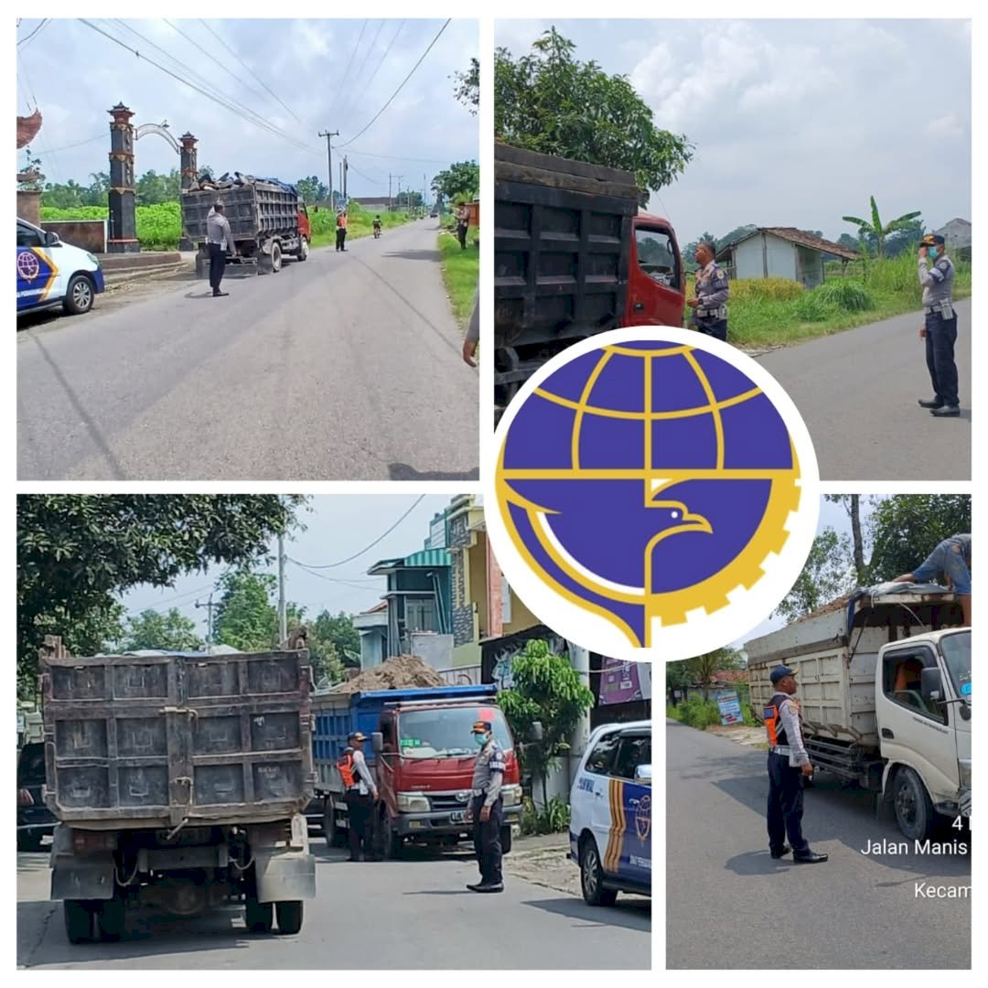Truk Golongan C Ugal-ugalan di Jalan Janut-Patung Tani? Dinas Perhubungan Klaten Beraksi