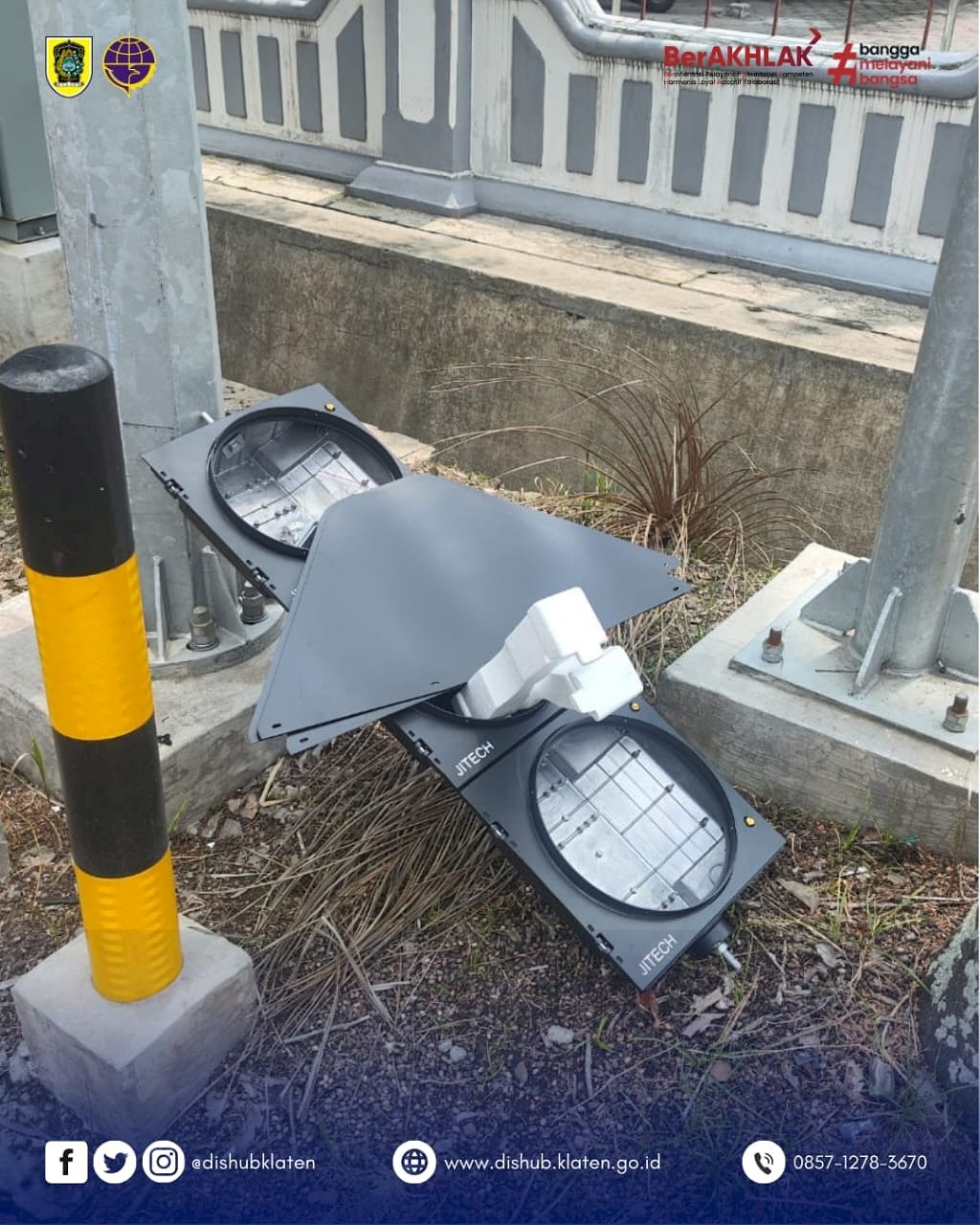 Traffic Light di Simpang 4 BPCB Purbakala Prambanan Kembali Beroperasi Setelah Perbaikan