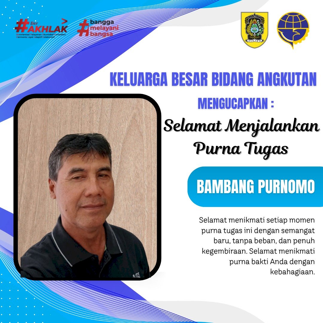Menghargai Dedikasi dan Pengabdian: Bambang Purnomo Purna Tugas dari Dinas Perhubungan Klaten