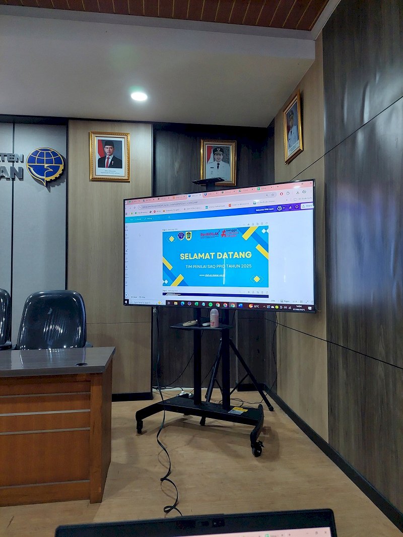 Visitasi SAQ PPID: Dinas Perhubungan Klaten Berkomitmen Meningkatkan Kualitas Pelayanan