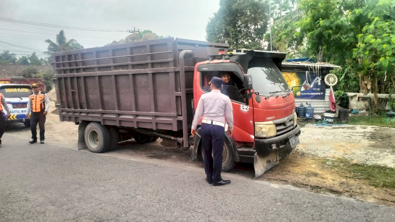 Dishub Klaten Tindaklanjuti Aduan Komprehensif Penertiban Truk Galian C Melalui LaporMasBup