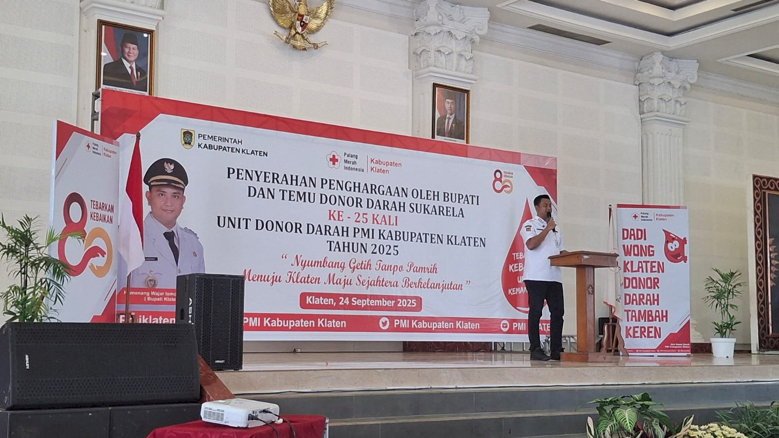 Dishub Klaten Dukung Kelancaran Temu Donor Darah Sukarela ke-25 dengan Pengaturan Lalu Lintas dan Parkir di GBK