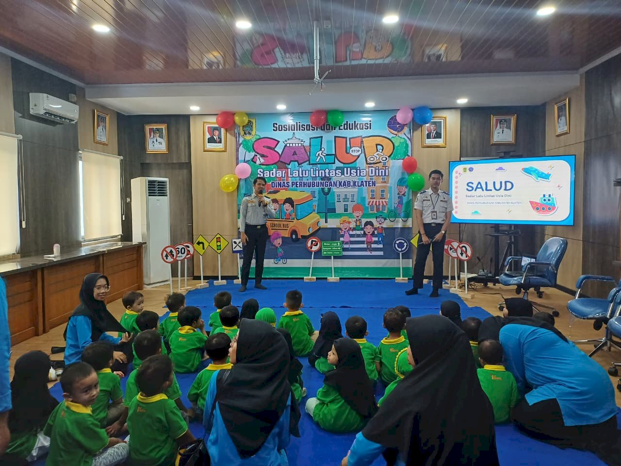 Dinas Perhubungan Klaten Gelar Program SALUD untuk PAUD Terpadu d'Vastu Klaten Utara