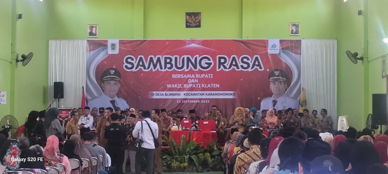 Patwal Dinas Perhubungan Klaten Amankan Kegiatan Sambung Rasa dan Tinjau Pembangunan Jalan Manisrenggo-Deles