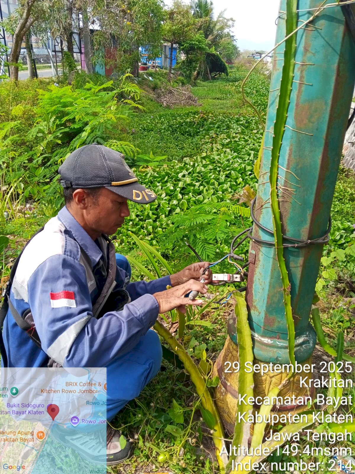 PJU Mati di Ruas Sidoguro Kini Terkondisikan, Jalan Semakin Terang dan Aman