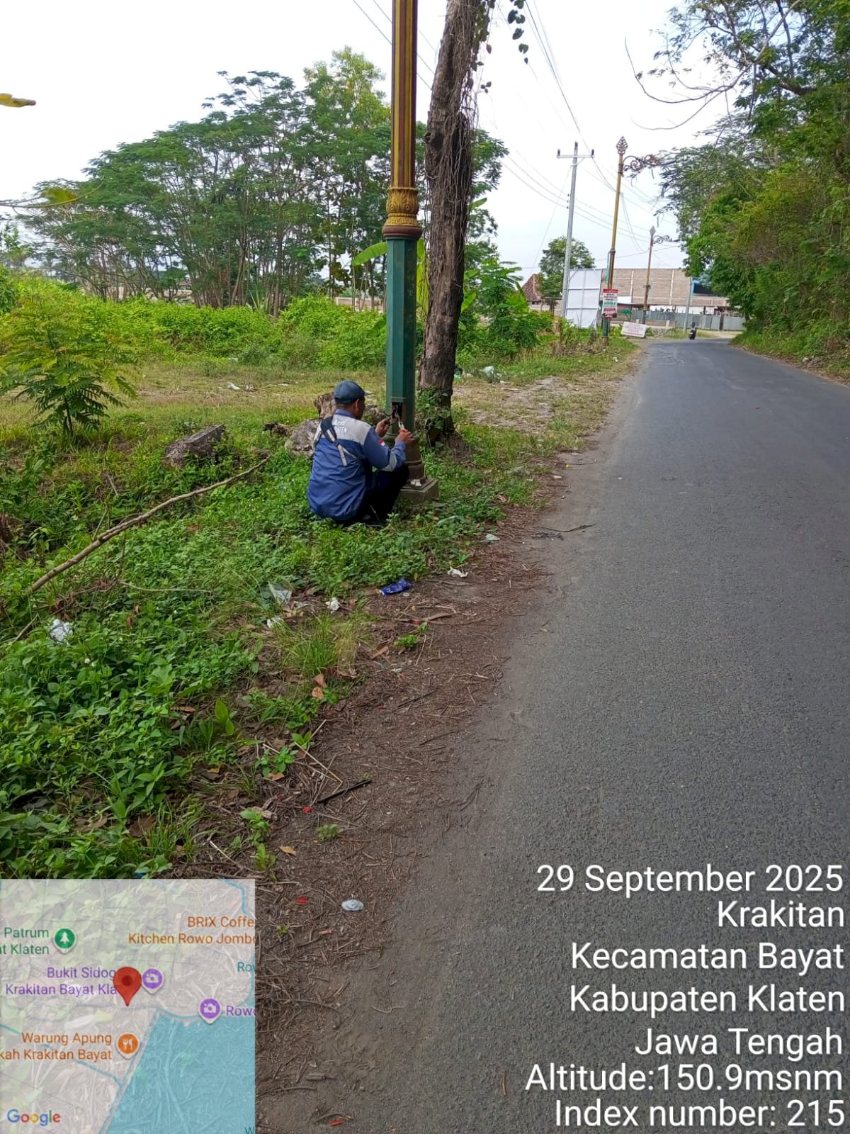 PJU Mati di Ruas Sidoguro Kini Terkondisikan, Jalan Semakin Terang dan Aman