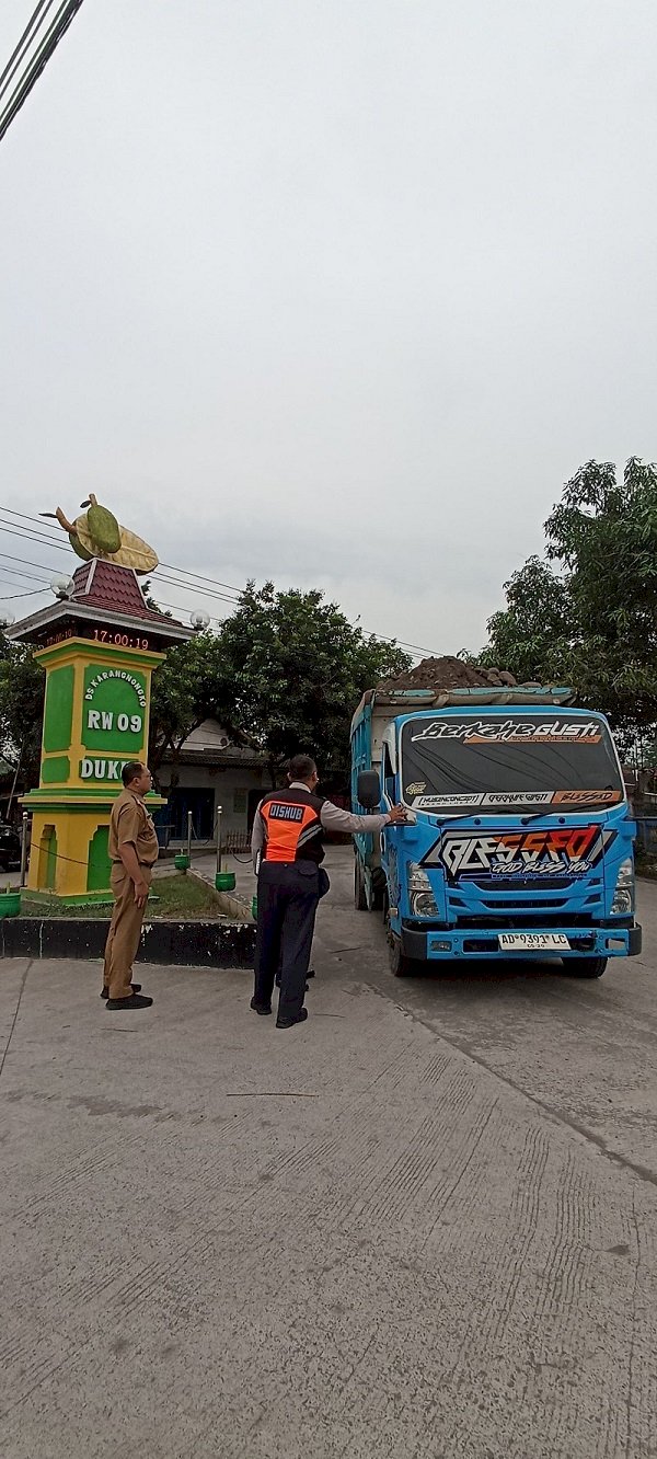 Penertiban Truk Golongan C di Kebonarum, Respons Cepat Aduan Lapormasbup
