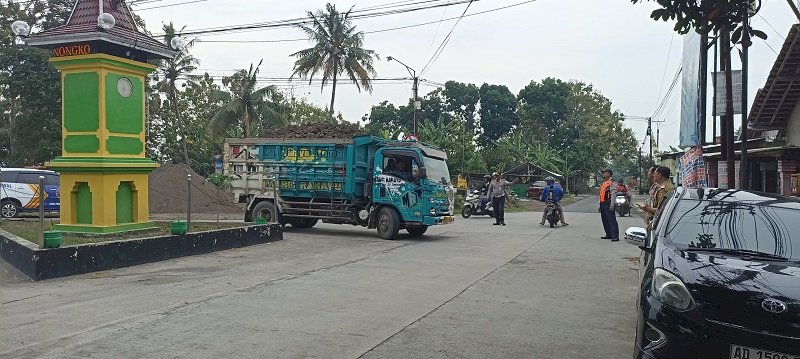 Penertiban Truk Golongan C di Kebonarum, Respons Cepat Aduan Lapormasbup