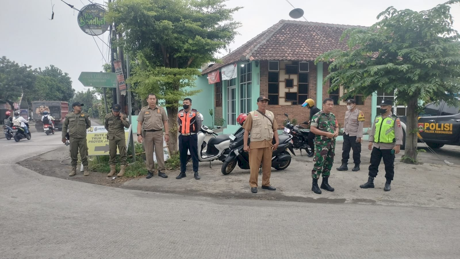 Penertiban Truk Golongan C di Kebonarum, Respons Cepat Aduan Lapormasbup