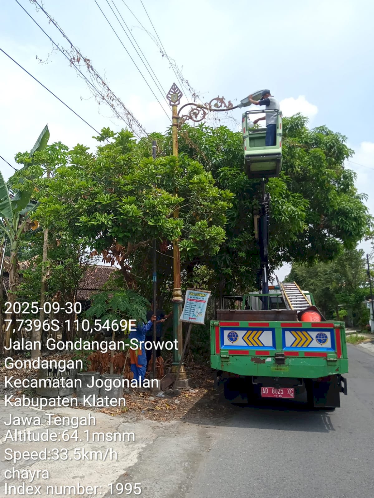 Kilatan Reparasi PJU: Jalan Gondangan–Srowot Hingga Tikungan Pasar Deli Kini Terang Benderang! 