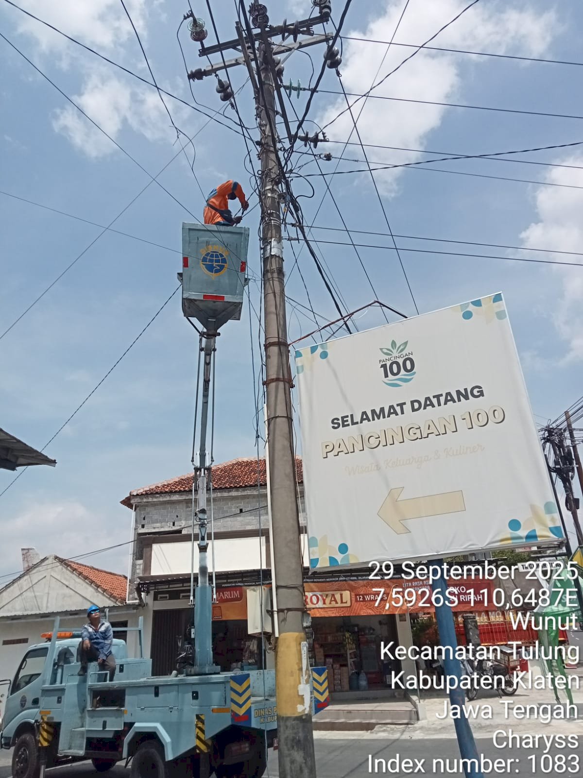 PJU TS Pertigaan Janti Pancingan 100: Lampu Jalan Kembali Kinclong! 