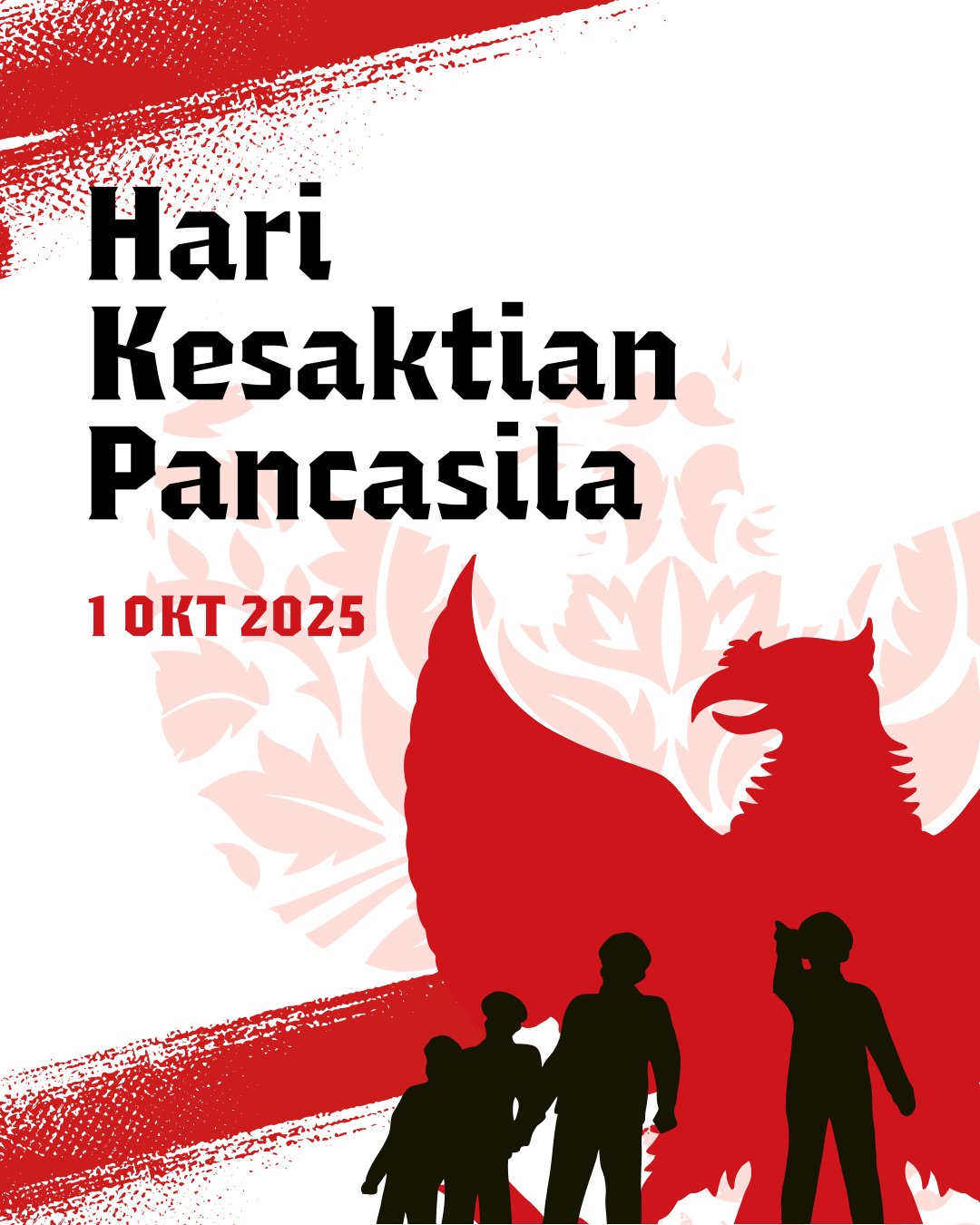 Upacara Peringatan Hari Kesaktian Pancasila 2025 di Dinas Perhubungan Klaten