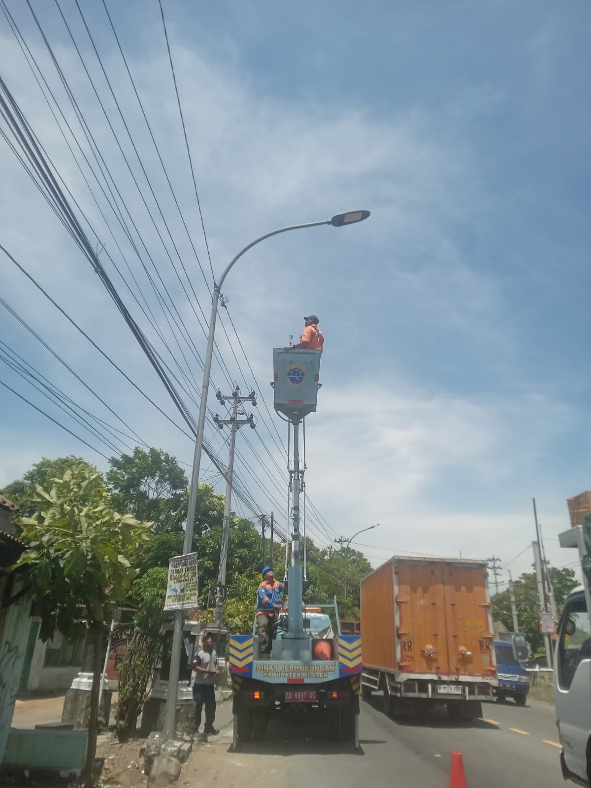 Terangi Malammu: 5 Titik PJU Klaten–Krapyak Kembali Bersinar