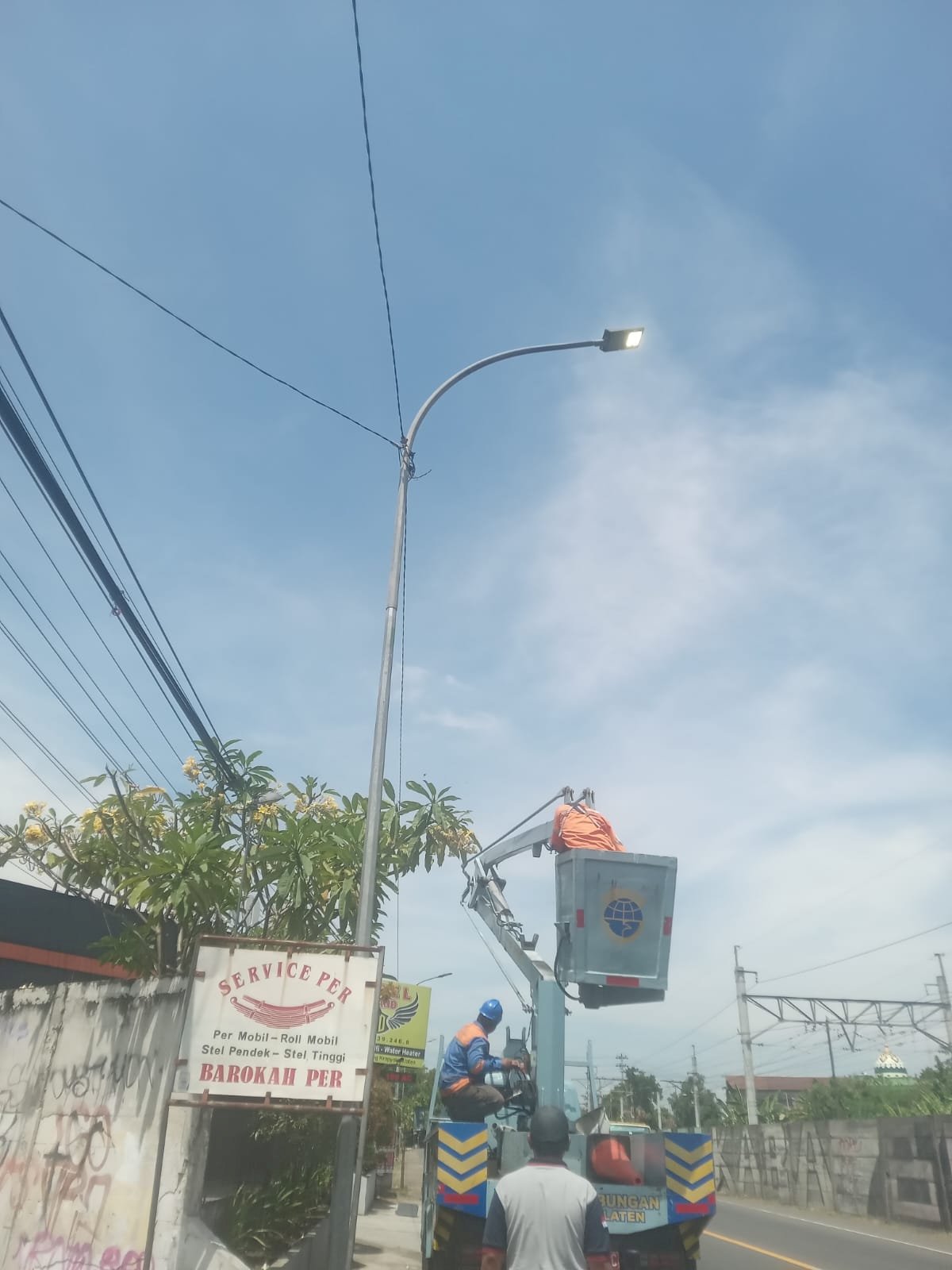 Terangi Malammu: 5 Titik PJU Klaten–Krapyak Kembali Bersinar
