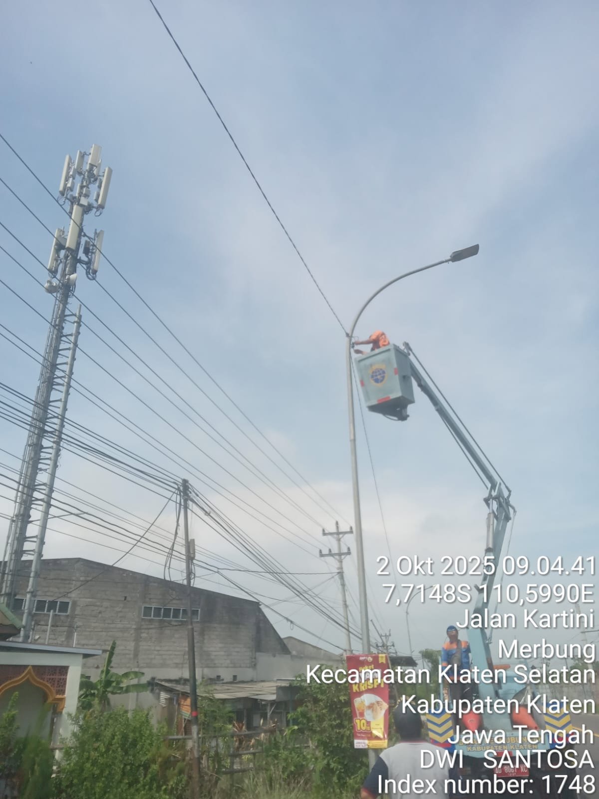 Terangi Malammu: 5 Titik PJU Klaten–Krapyak Kembali Bersinar