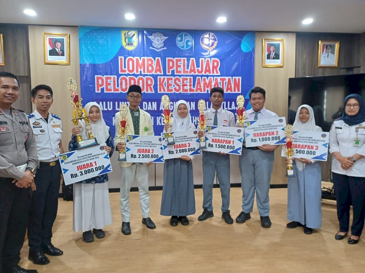 Pelajar Inspiratif, Keselamatan Berkendara: Lomba Pelopor Keselamatan Dishub Klaten 2025