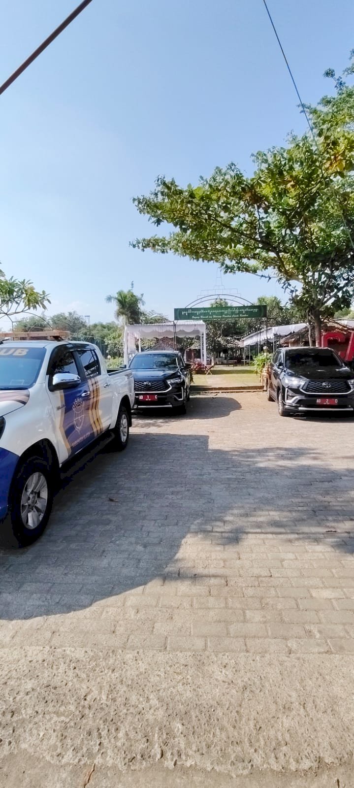 Siaga dan Aman: Tim Patroli Dishub Kawal Pengukuhan Kawasan Sadar Kerukunan Prambanan
