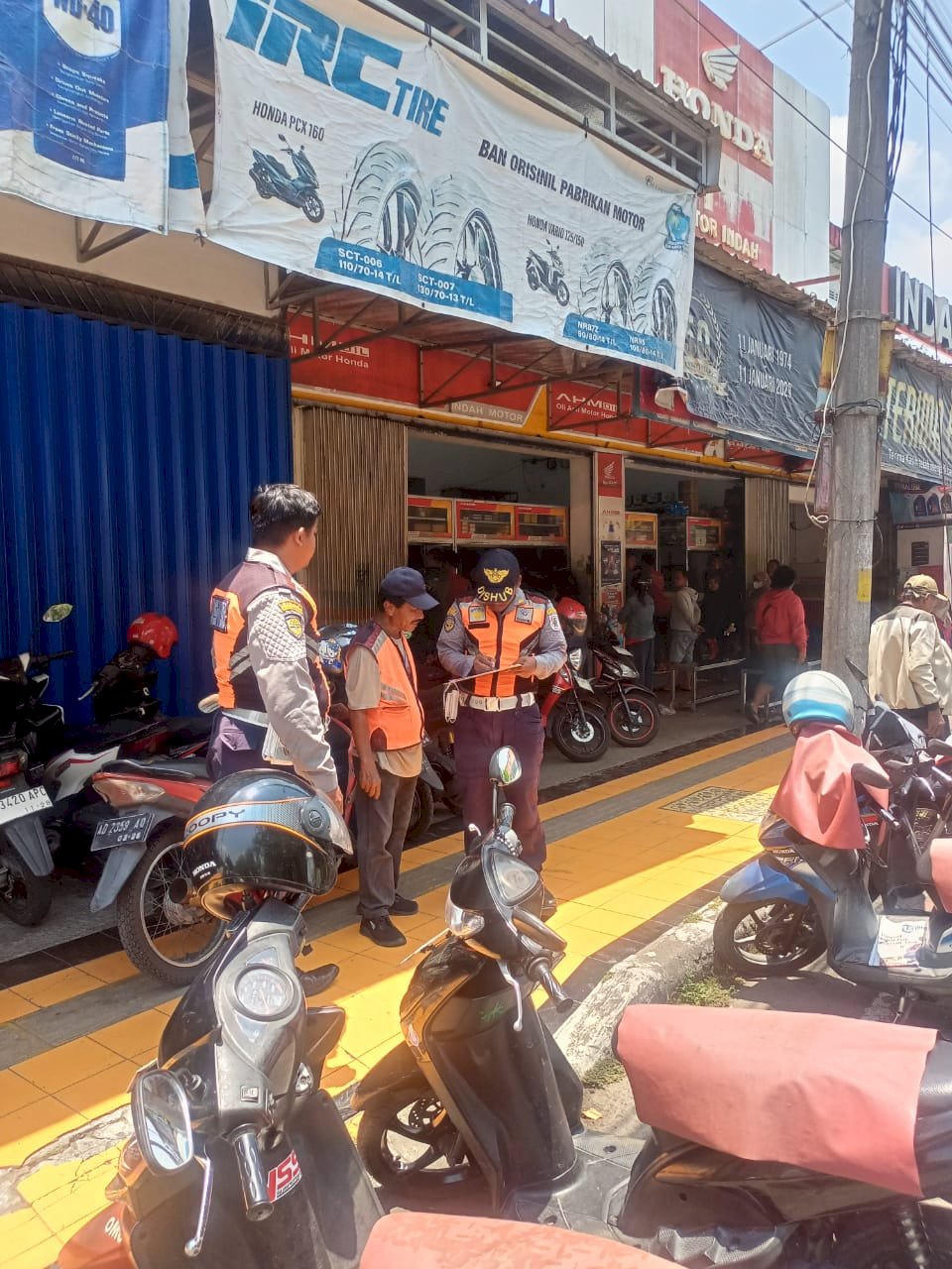 Optimalisasi Potensi Parkir Pasar Gede: Tim Dishub Klaten Lakukan Pendataan Kapling 18–20