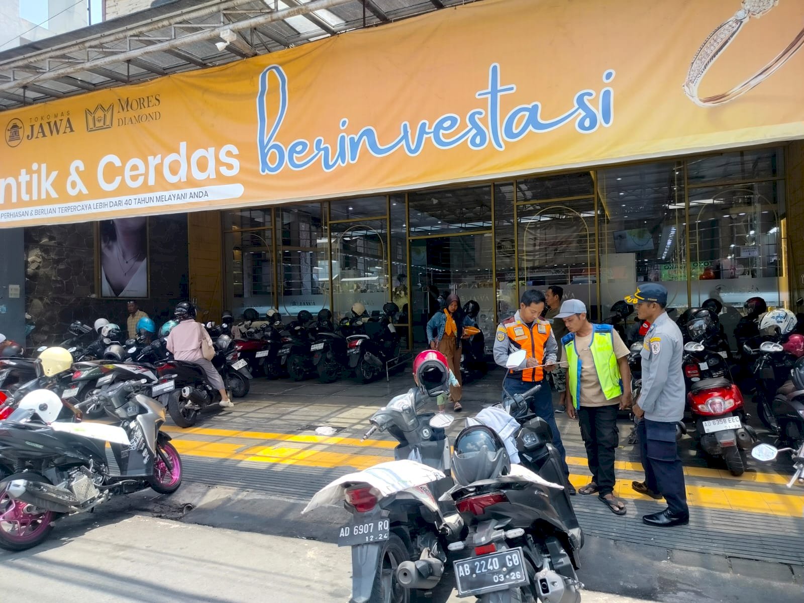 Optimalisasi Potensi Parkir Pasar Gede: Tim Dishub Klaten Lakukan Pendataan Kapling 18–20