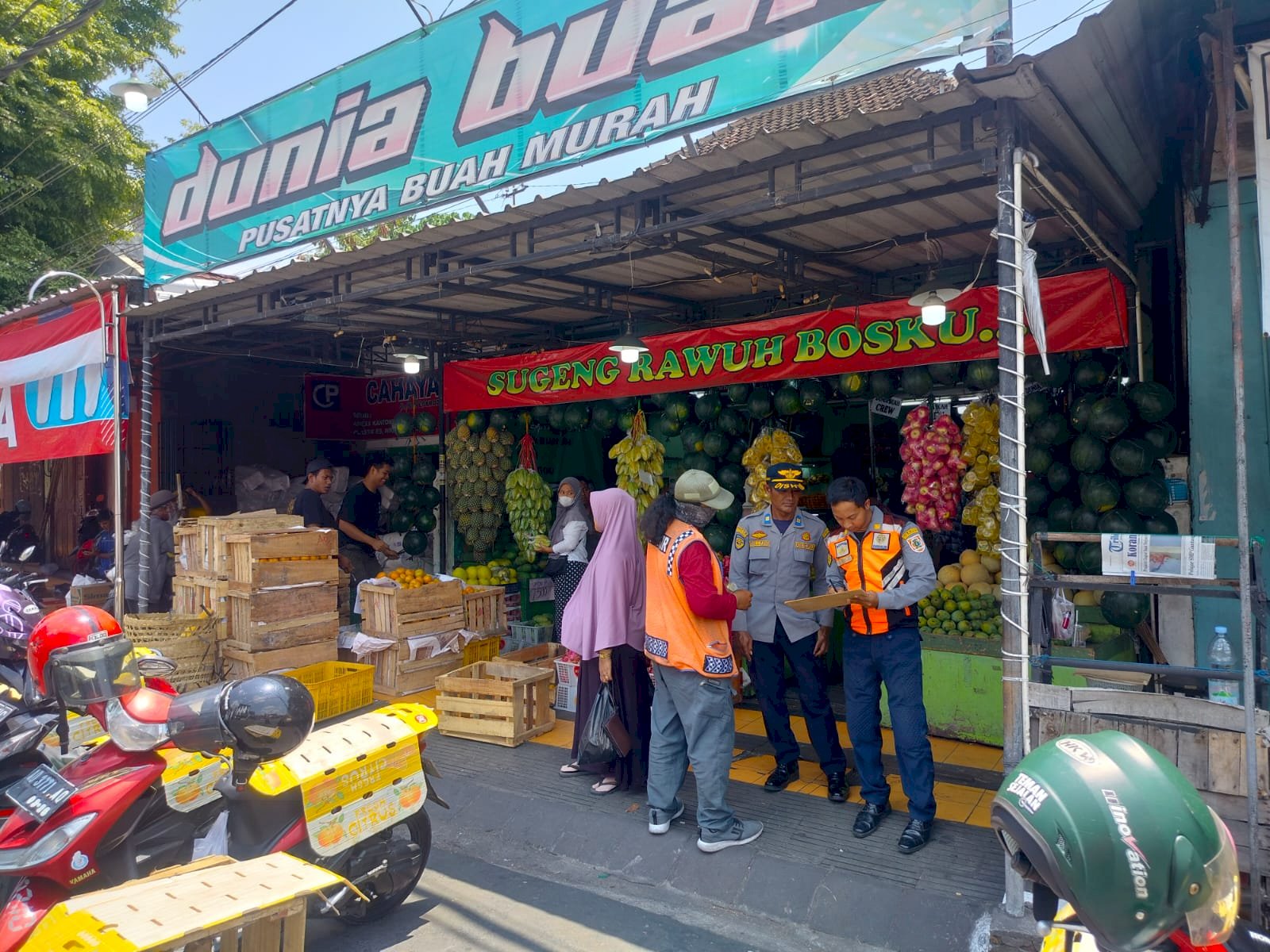 Optimalisasi Potensi Parkir Pasar Gede: Tim Dishub Klaten Lakukan Pendataan Kapling 18–20