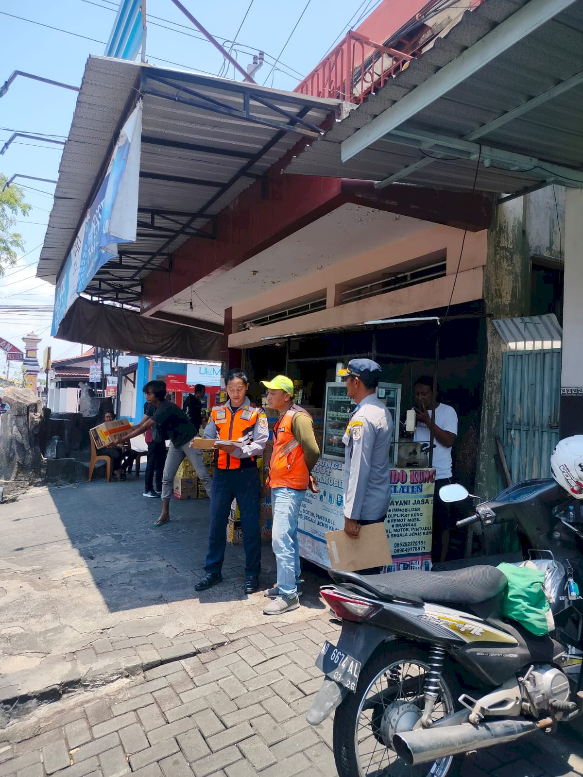 Optimalisasi Potensi Parkir Pasar Gede: Tim Dishub Klaten Lakukan Pendataan Kapling 18–20
