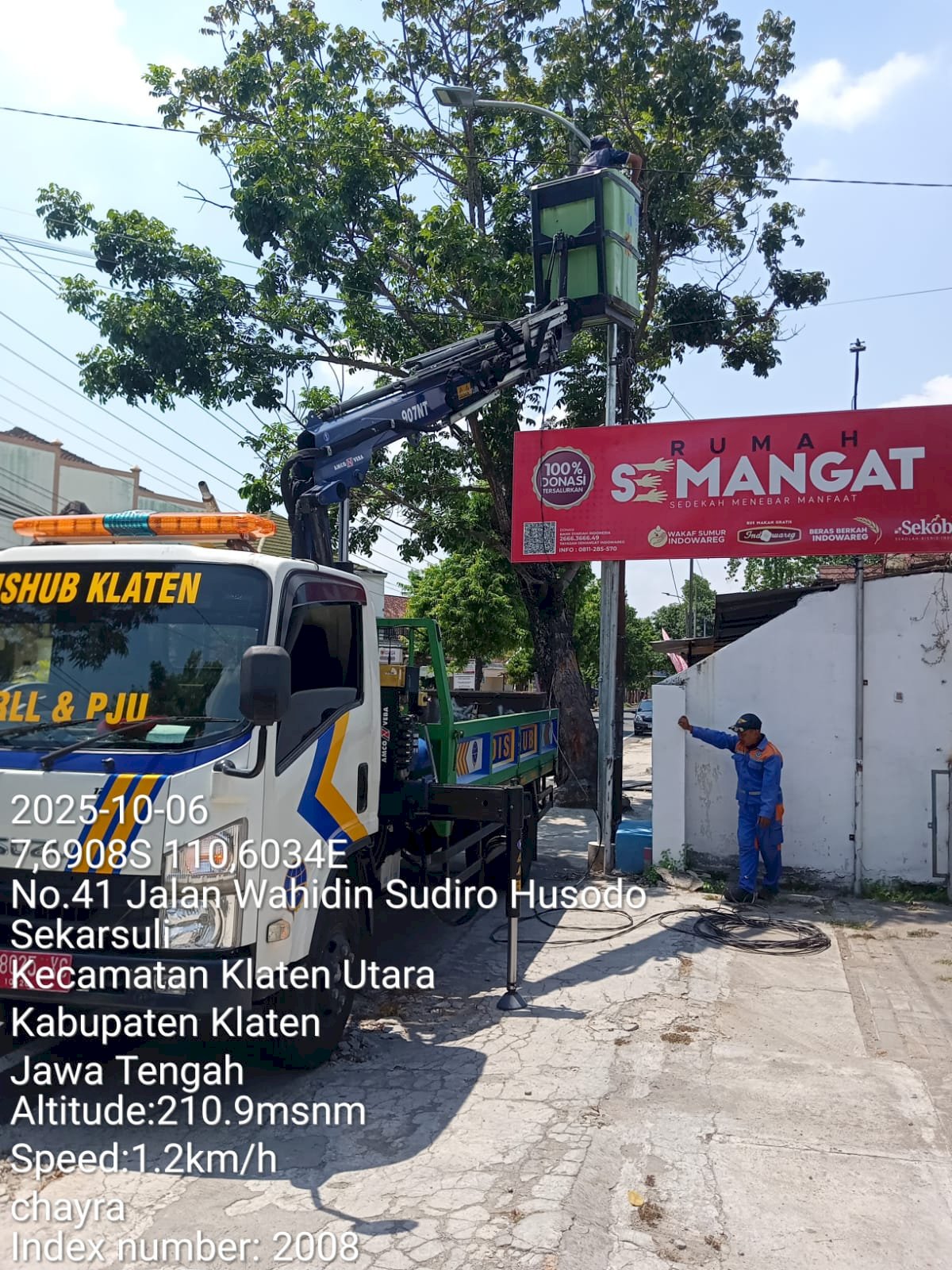 Dari Gelap ke Terang: Aksi Kilat Perbaikan PJU Ruas Bramen–SMK Leonardo