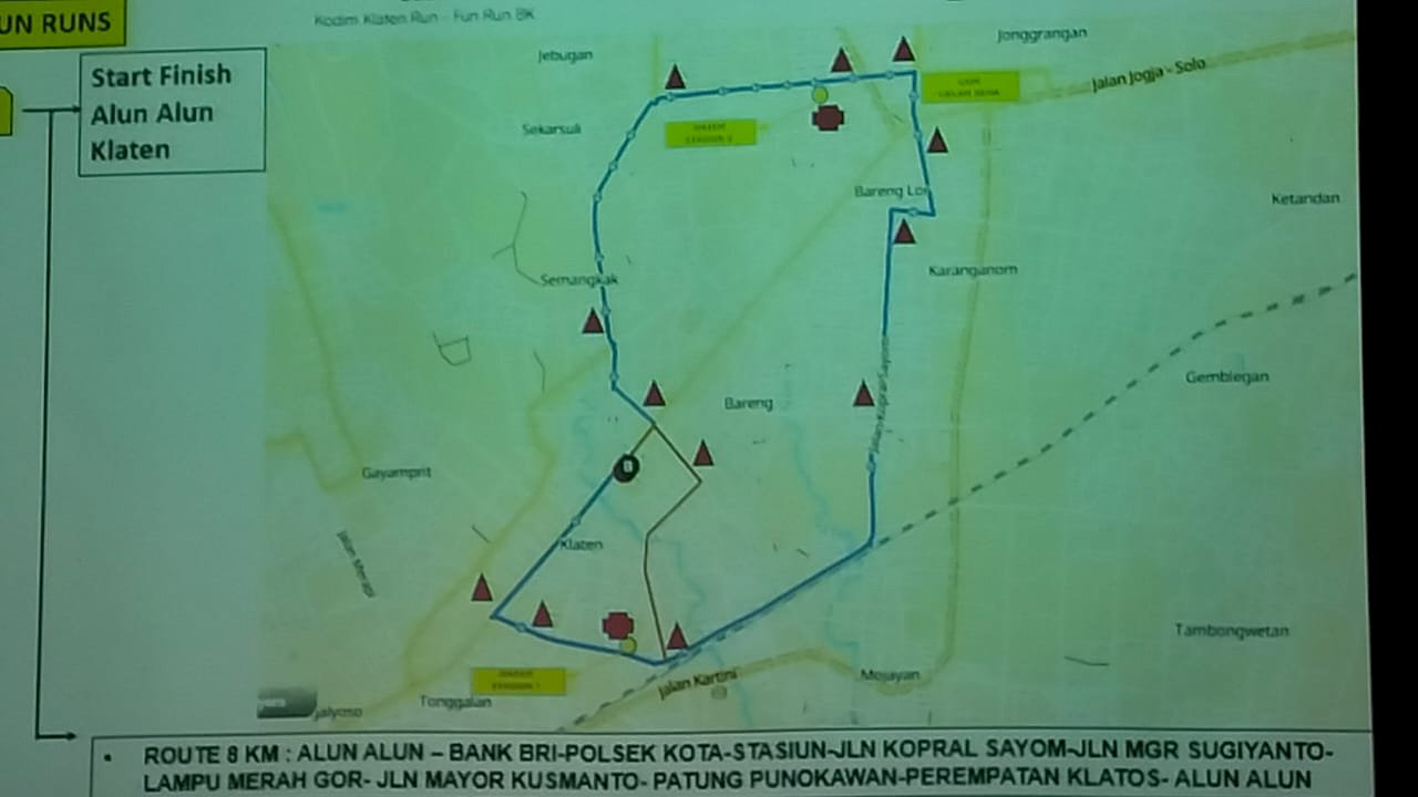 Dishub Klaten Siap Mendukung Sterilisasi dan Parkir VIP ‘Kodim Klaten Fun Run’”
