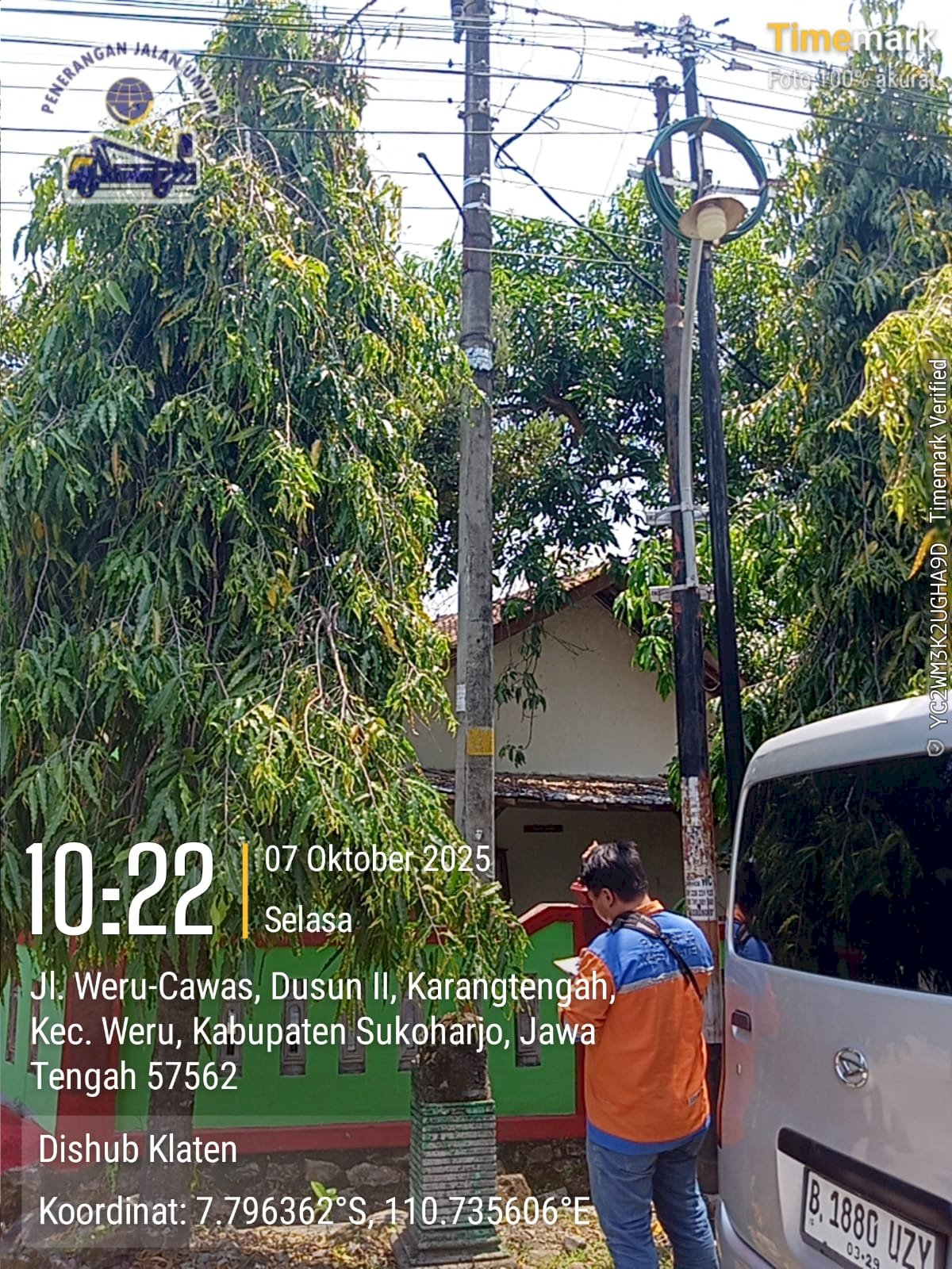 Bersinar Lebih Terang: Dishub Klaten & PLN Survei PJU Aboudemen untuk Keamanan di Malam Hari