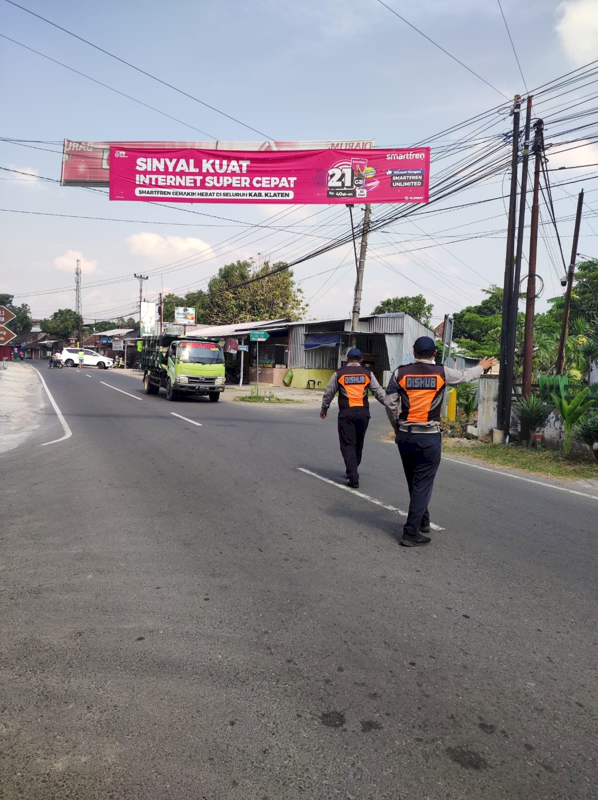 Operasi Tertib Muatan, Dishub Klaten Pastikan Kelancaran Angkutan Berat di Kebonarum