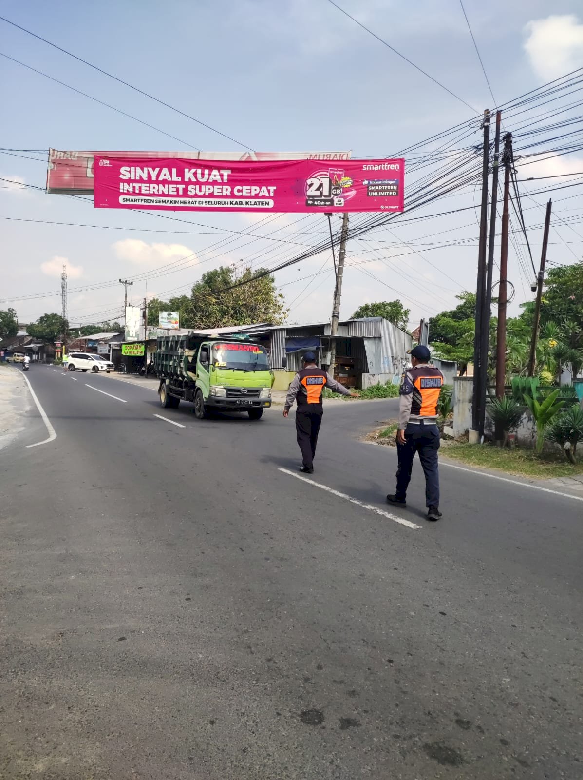 Operasi Tertib Muatan, Dishub Klaten Pastikan Kelancaran Angkutan Berat di Kebonarum