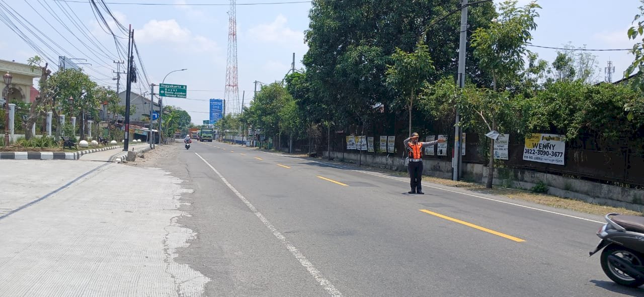 Semangat Pramuka, Lalu Lintas Tertib Warnai Upacara Pelantikan Pramuka Garuda di Gedung GBK Klaten