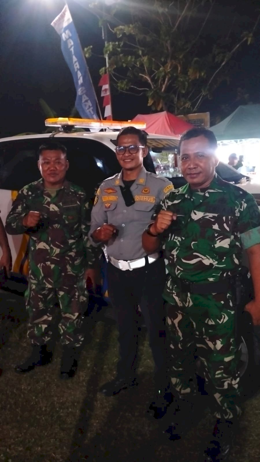 Pengawalan Tertib AD 1 Dukung Suksesnya Pagelaran Wayang Kulit di Malangjiwan
