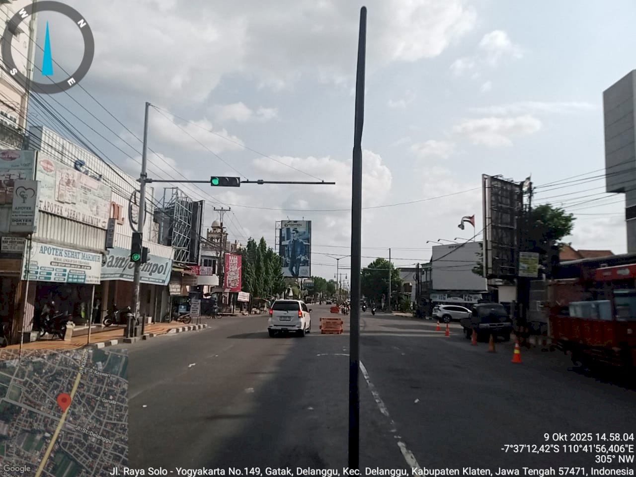Dishub Klaten dan BPTD Jateng Tingkatkan Keamanan TL Delanggu dengan Penggantian Box Set Pesawat