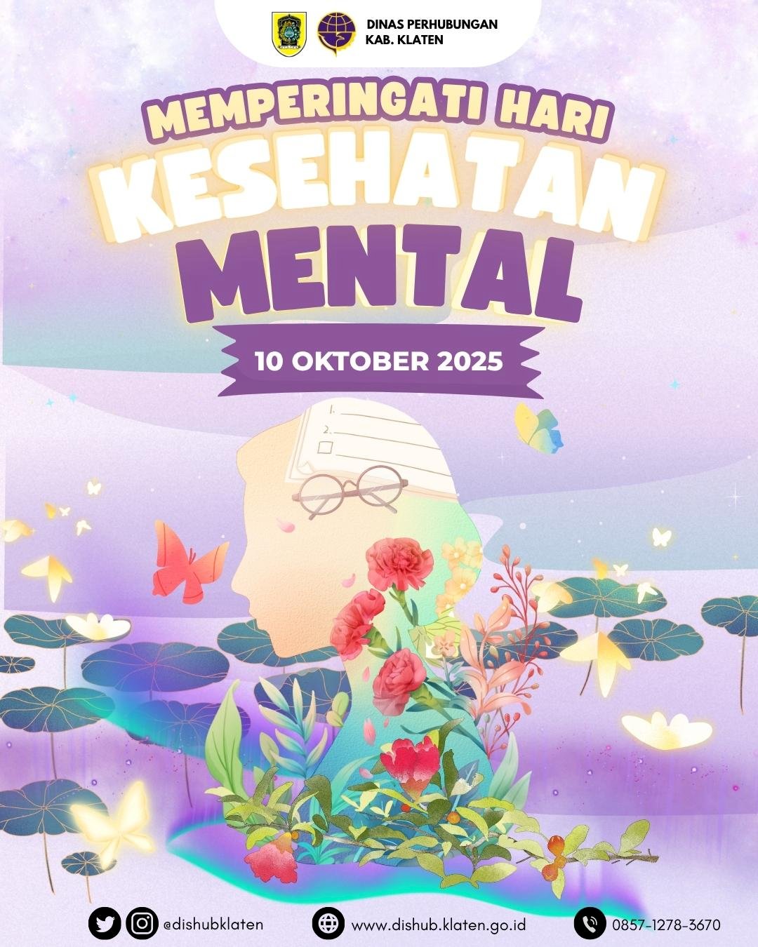 Mental Sehat, Lalu Lintas Terkendali: Dishub Klaten Rayakan Hari Kesehatan Mental!