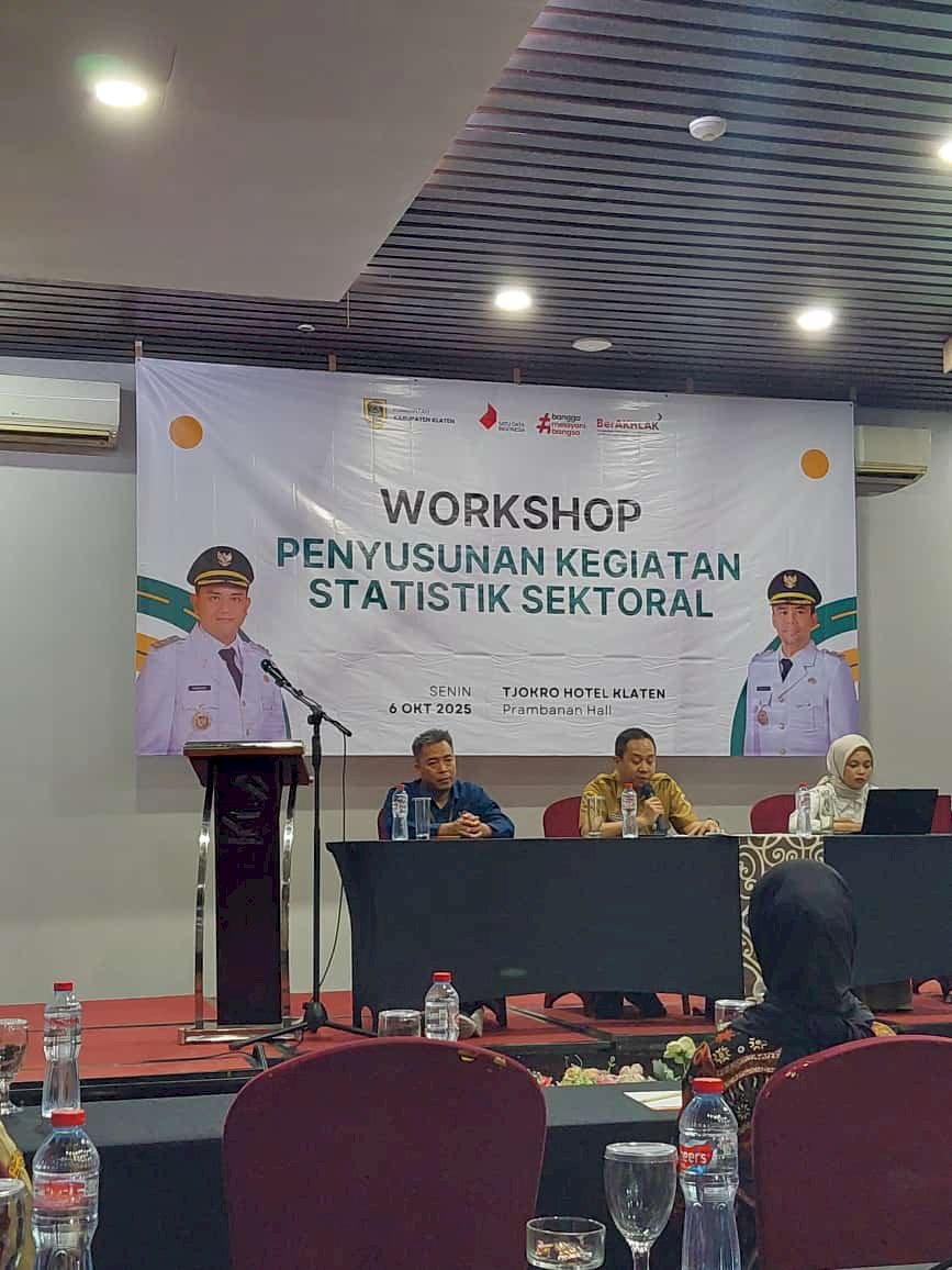 Statistik Sektoral Dipreteli: Diskominfo dan BPS Klaten ‘Bedah’ Data Pelayanan Publik
