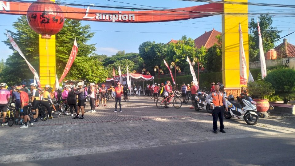 Bupati Klaten ‘Tancap Gas’ Gowes Bareng: PMI 80 Tahun, Warga Merapat!