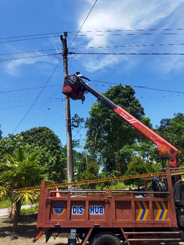 Kabel Putus di Jalan Dompol? Dishub Klaten Gerak Cepat Terangi Malam Anda!