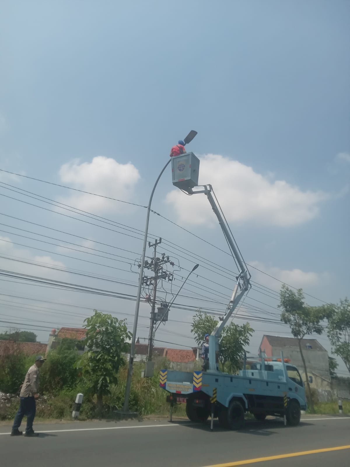 Terang Lagi! Dishub Klaten Perbaiki 4 Titik Lampu Hibah BPTD di Jalur Clasis–Krapyak