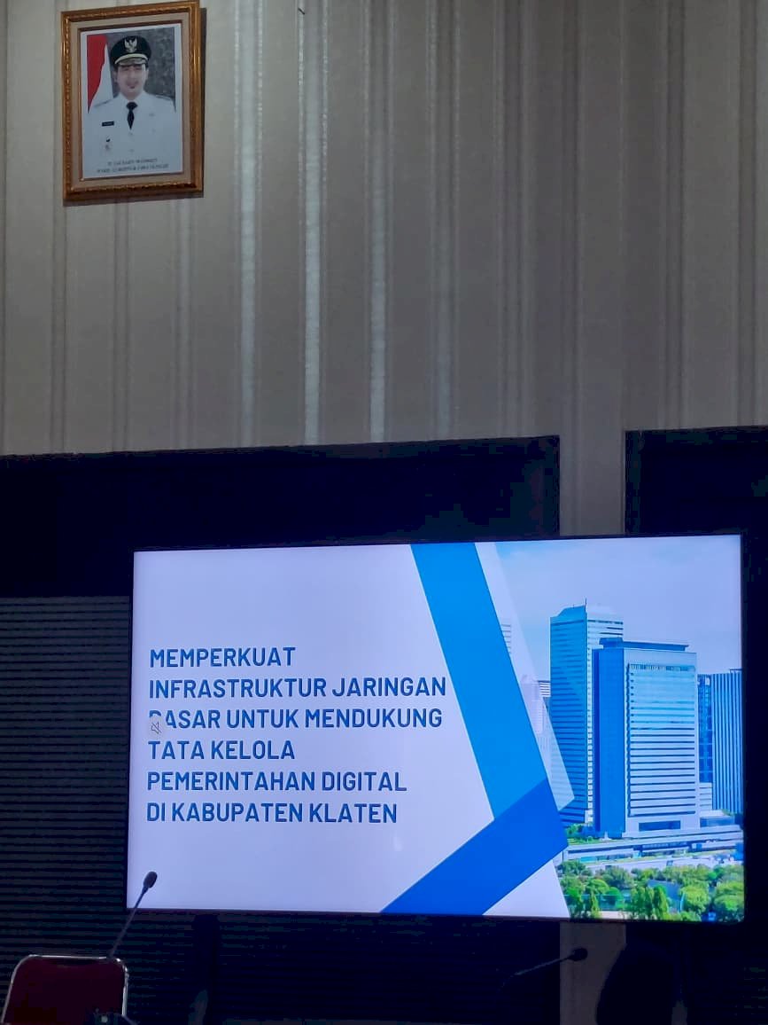 Siap - Siap Audit Teknologi Informasi Massal !!  Bimtek Jaringan Komputer memanas di Ruang Rapat Diskominfo Kab.Klaten