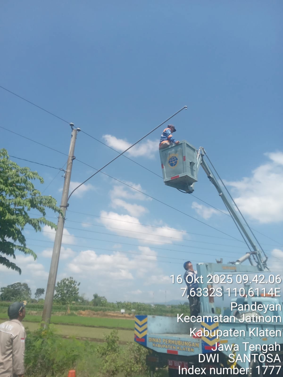 Lampu Jalan Soropaten-Pasar Sapi Jatinom Redup? Dishub Klaten Langsung Tancap Gas Ganti LED 40 Watt!