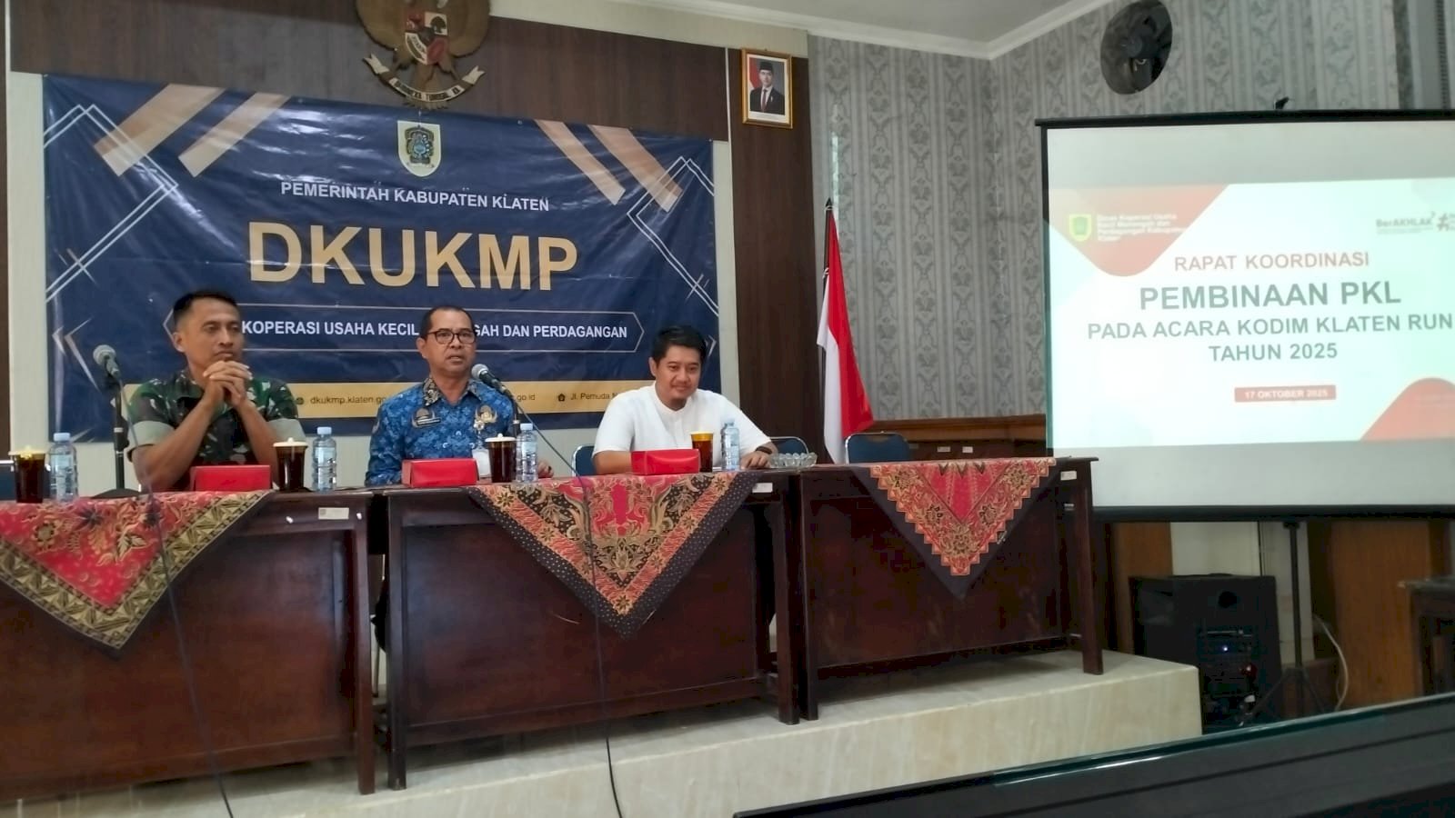 Sinergi Sukses! Rapat Koordinasi Pembinaan PKL Kodim Klaten Run 2025: Dishub Turun Tangan Atur Lalu Lintas dan Parkir