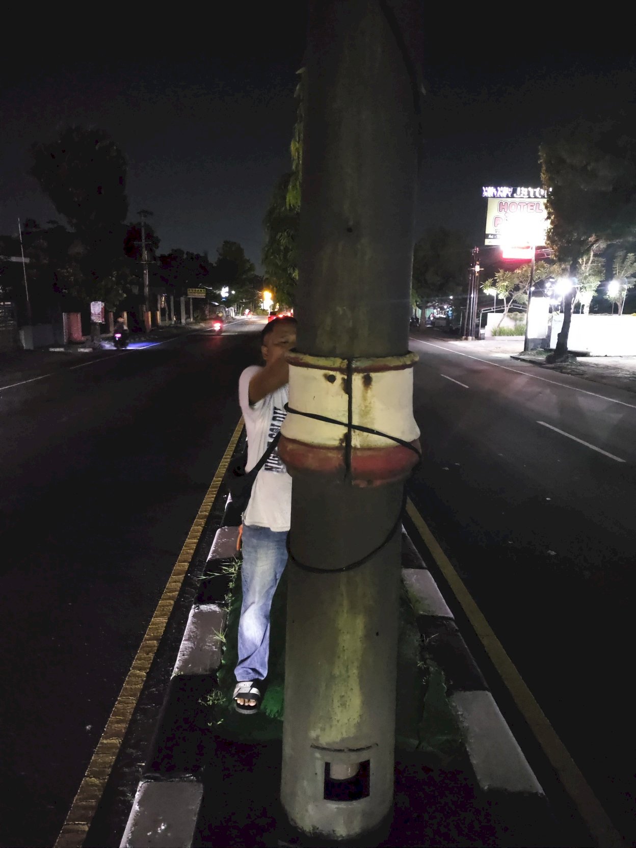 Respon Cepat! Kurang dari 2 Jam, Kabel PJU Putus di Jalan Yogya-Solo Langsung Diperbaiki Dishub Klaten