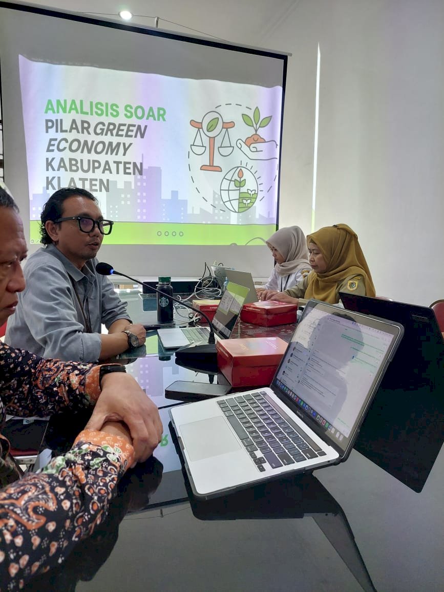 Prakom Muda Dishub Klaten ‘Bajak’ Paparan Ekonomi Hijau: Dari Meja Rapat ke Langkah Nyata