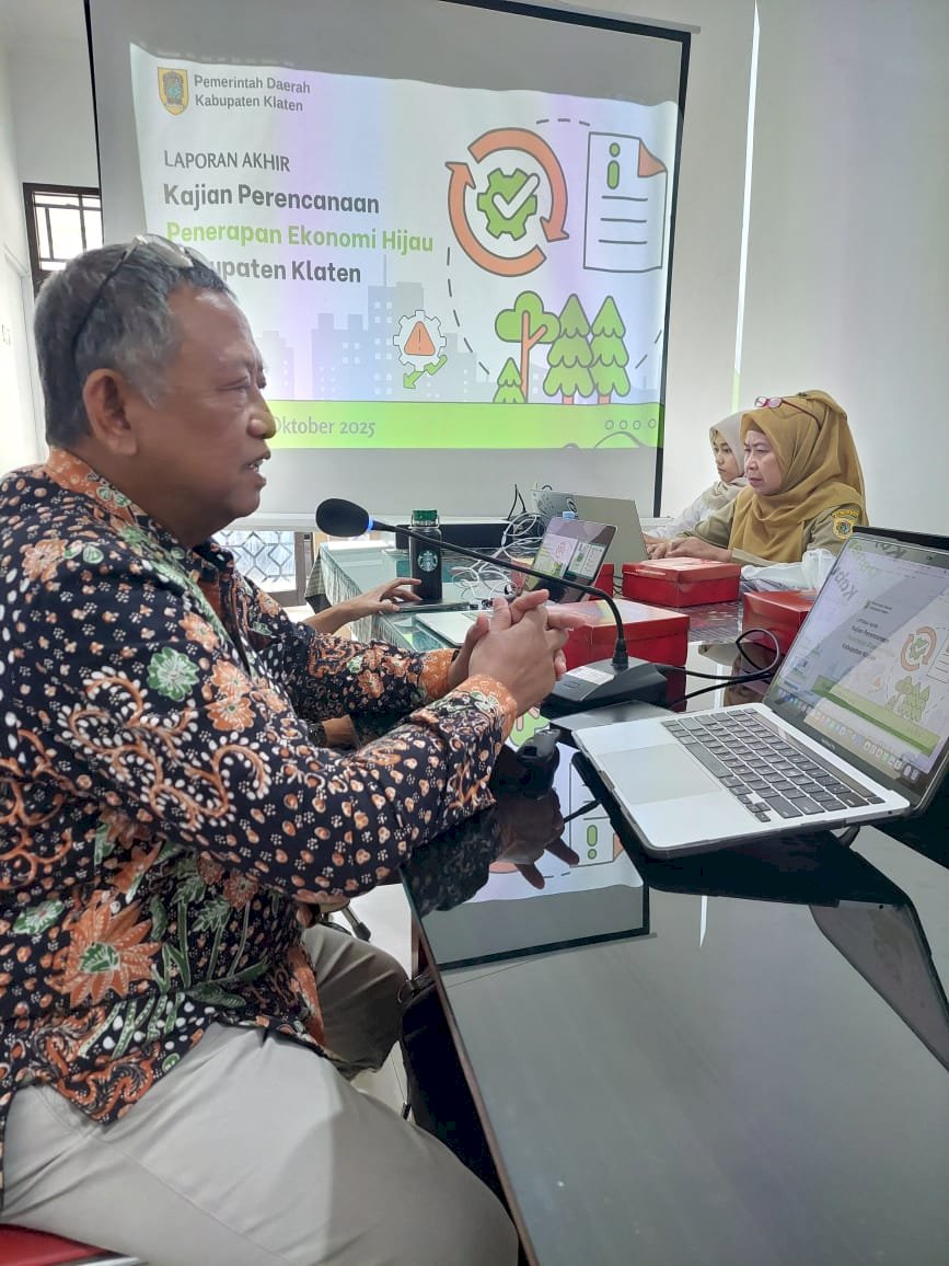 Prakom Muda Dishub Klaten ‘Bajak’ Paparan Ekonomi Hijau: Dari Meja Rapat ke Langkah Nyata