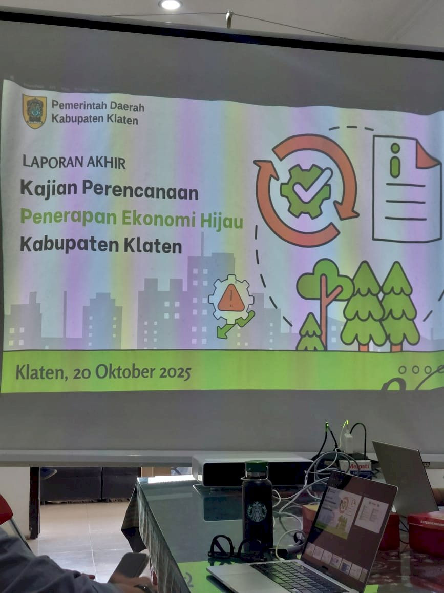 Prakom Muda Dishub Klaten ‘Bajak’ Paparan Ekonomi Hijau: Dari Meja Rapat ke Langkah Nyata