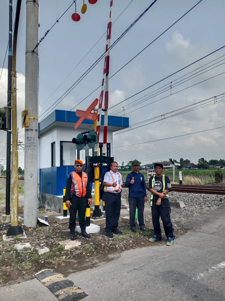 Deputi Kemenhub Inspeksi Langsung Perlintasan JPL 315 Taji: Wujud Komitmen Keselamatan Transportasi di Klaten!