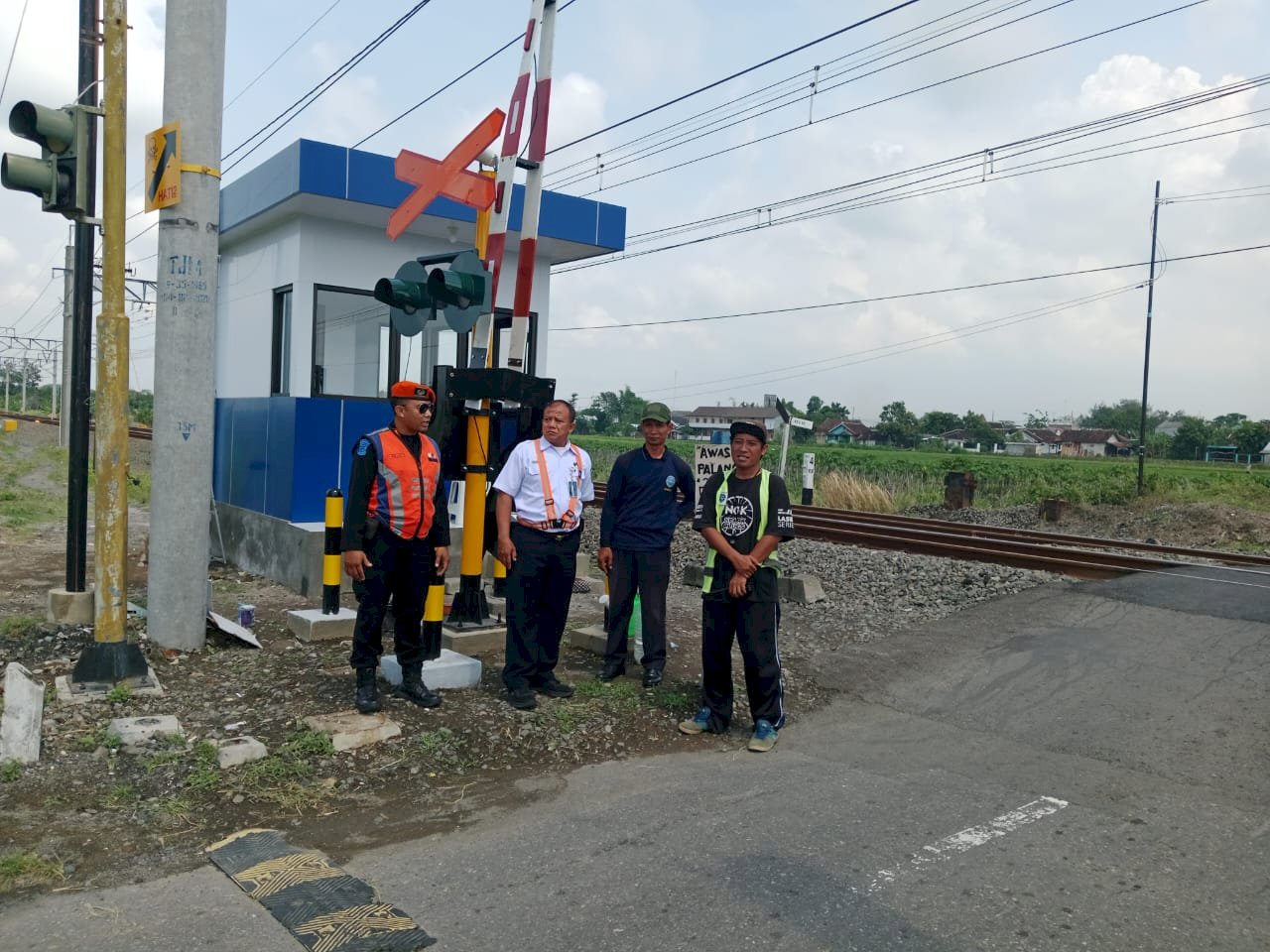 Deputi Kemenhub Inspeksi Langsung Perlintasan JPL 315 Taji: Wujud Komitmen Keselamatan Transportasi di Klaten!