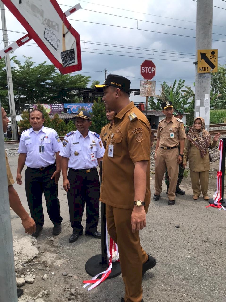 Palang Pintu dan Pos Jaga “Mbah Ruwet – Taji Prambanan” Resmi Dioperasikan: Saatnya Klaten Bebas Risiko LAKA!!