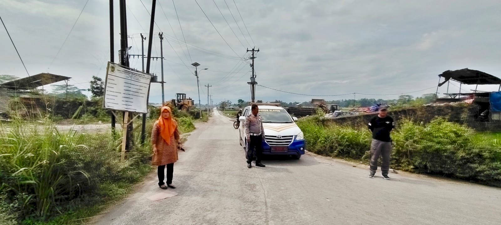 EVALUASI JALUR LARANGAN! Tim Dalops Evaluasi Rute Terlarang Truk Galian Gol.C di 6 Kecamatan Klaten Berhasil Lancar
